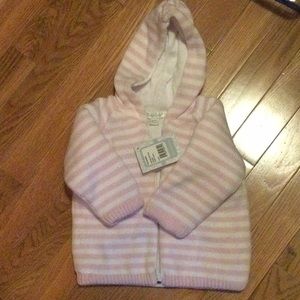 NWT 6-9M kissy kissy knit jacket 🎀💕